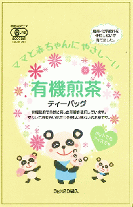 Rich green tea, Tea bag for moms and babies "MATCHA SENCHA", Sawaguchinouen